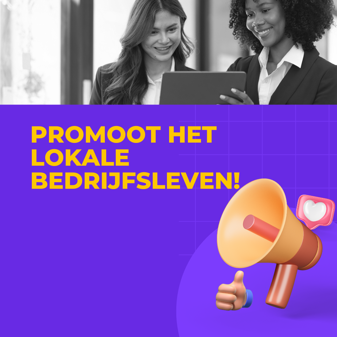 promoot het lokale bedrijfsleven!