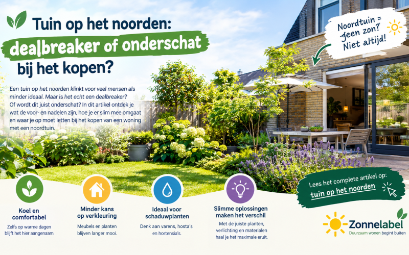 Tuin op het noorden: dealbreaker of onderschat bij het kopen?